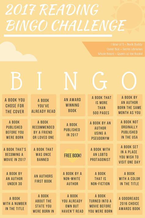 My 2017 Reading Bingo Challenge – Candice Shea Maxwell – Medium Reading Bingo Challenge, Book Bingo, Reading Bingo, Bingo Challenge, Library Programming, Reading List Challenge, Challenge Ideas, List Challenges, Book Challenge