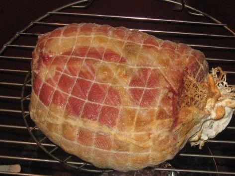 Fresh Ham Brine Recipe, Ham Brine Recipe, Normal Backyard, Gas Grill Recipes, Smoked Ham Recipe, Roasted Pork Tenderloin Recipes, Cured Meat Recipes, Fresh Ham, Homemade Sausage Recipes