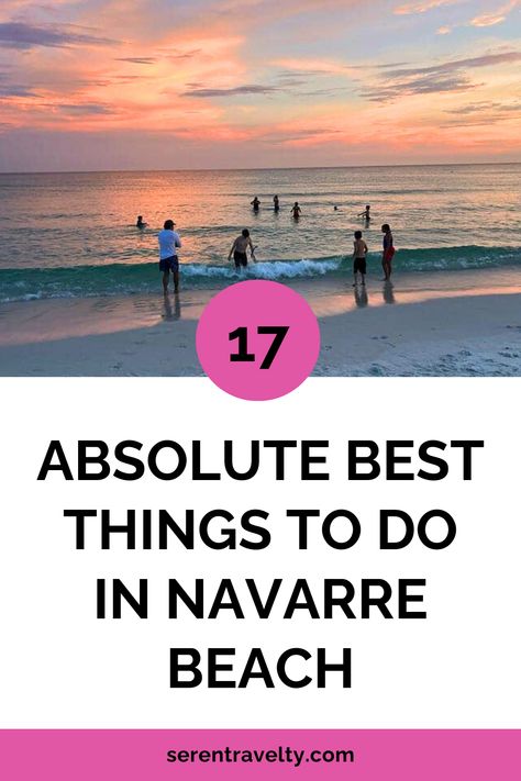 Looking for the best things to do in Navarre Beach? Then you’re in the right place. In this guide we are going to talk in detail about what to do in Florida’s most relaxing place. Navarre Beach Florida Things To Do, What To Do In Florida, Navarre Beach Florida, Vacay Ideas, Navarre Beach, Relaxing Places, Coastal Life, Sunset Cruise, Road Trippin