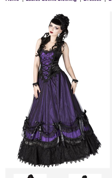 Purple Gothic Prom Dress, Purple Gothic Dress, Gothic Prom Dress, Gothic Prom, Mode Purple, Goth Prom, Goth Dresses, Purple Gothic, Gothic Dresses