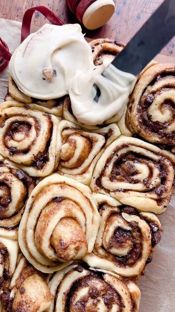 Mocha Cinnamon Rolls, 2 Ingredient Biscuits, Maple Icing, Tieghan Gerard, Cinnamon Bun Recipe, Half Baked Harvest Recipes, Bread Rolls Recipe, Xmas 2022, Active Dry Yeast