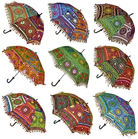 Amazon.in : wedding decorations for marriage Parasol Wedding, Sun Parasol, Vintage Umbrella, Shade Umbrellas, Umbrella Wedding, Outdoor Party Decorations, Umbrellas Parasols, Bohemian Handmade, Sun Umbrella