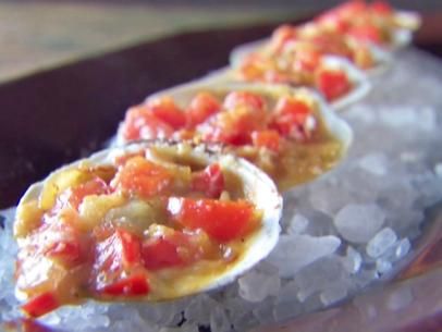 Clams Casino Recipe | Giada De Laurentiis | Food Network Clams Casino Recipe, Clams Casino, 7 Fishes, Everyday Italian, Seven Fishes, Shell Fish, Christmas Eve Dinner, Shellfish Recipes, Clam Recipes