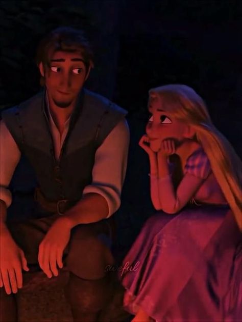 Rapanzul And Flynn, Rapunzel And Flynn Video, Disney Soft Videos, Rupanzel And Flynn, Rupunzle And Flynn, Flynn Rider Edit, Rapunzel Und Flynn, Cute Disney Couples, Eugene And Rapunzel