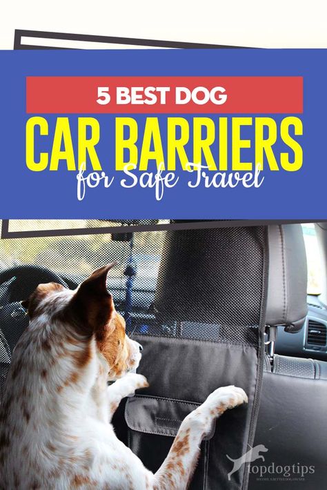 A car barrier for dogs is among those items that we don�’t usually realize we’re going to need as we’re getting a dog only to later find out them to be much more than just a luxury item. In fact, dog car barriers are an essential item for any dog owner that has to frequently drive together with a dog, be it to the vet, to work, to the park, or anywhere else. #dogcars #dogs #cars #carbarriers #dogsupplies #cartravel #travel #pets Dog Car Barrier, Dog Car Travel, Dog Barrier, Getting A Dog, Pet Barrier, Dog Car, Safe Travel, Pet Safe, Car Travel