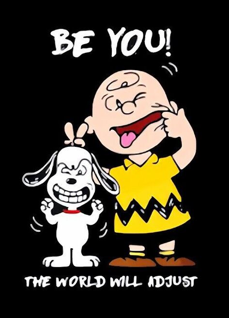 Be You! The World Will Adjust Charlie Brown Snoopy MAGNET | eBay I Got A Rock Charlie Brown, Snoopy Laughing, Thank You Snoopy, Peanuts Happy Birthday, Snoopy Art, Peanuts Thanksgiving, Charlie Brown Y Snoopy, Charlie Brown Quotes, Charlie Brown Characters