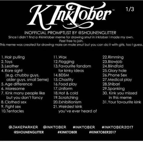 Kinktober Prompts, 30 Day Art Challenge, Art Journal Challenge, Character Sheet Template, Drawing Challenges, Art Challenges, Art Style Challenge, Drawing Prompts, Creative Drawing Prompts