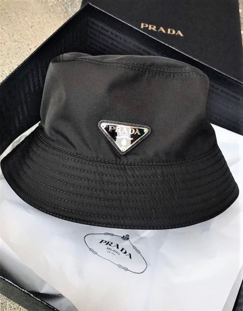 Prada bucket hat Prada Bucket Bag, Hairstyles List, Prada Collection, Short Shag Hairstyles, Hairstyle Trends, Most Wanted, Nice Shorts, Stylish Hair, Mode Streetwear