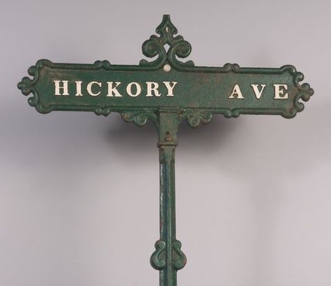 wrought iron street sign Wrought Iron Signage, Wrought Iron Sign, Street Lamp Post, City Signs, Chalk Fonts, Victorian Street, 18th Century House, City Ideas, St Street