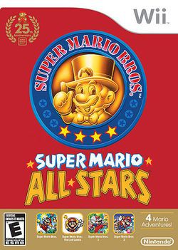 Super Mario All-Stars (Wii) (NA) 2 Mario All Stars, Super Mario All Stars, Super Mario Bros, Mario Bros, Nintendo Wii, Super Mario, Wii, Nintendo, Mario