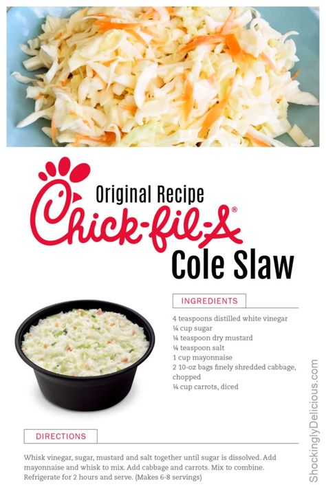 Chic Filet Coleslaw, Coleslaw Chick Fil A, Chik Fil A Coleslaw Recipe, Chick Filet Coleslaw, Chic Fil A Coleslaw Recipe, Chick Fil A Slaw Recipe, Coleslaw Recipe Chick Fil A, Chick Fil A Cole Slaw Recipe, Chickfila Coleslaw Recipe