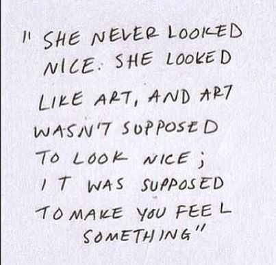 One Sentence Quotes, She Looked Like Art, Do I Love Her, Eleanor And Park, Villain Quote, Meant To Be Quotes, Quotes Thoughts, Amy Poehler, Like Art