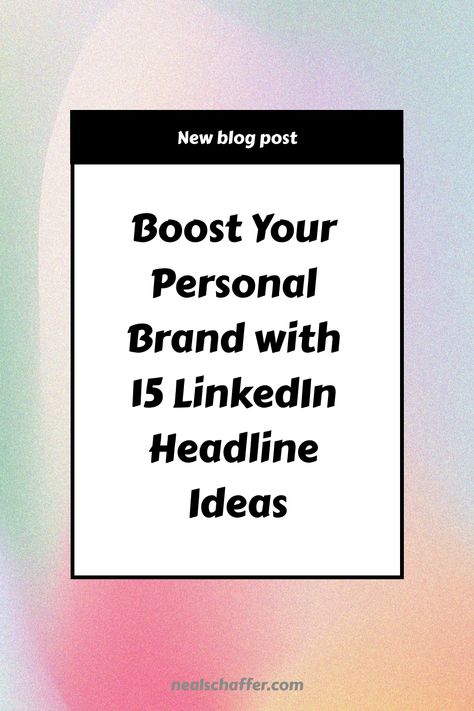 When it comes to personal branding on LinkedIn, headlines are everything. They’re how you get noticed online. They’re how you make yourself memorable. And they’re how you build trust with potential clients.  In order to create killer LinkedIn headings, you must understand the psychology behind headlines, master the art of headline writing, and practice writing these headlines yourself. In the process, you’ll want to convey a clear sense of what makes you unique, and let your personality is like Linkedin Headline Examples, Headline Ideas, Linkedin Headline, Social Media Training, Job Seeking, What Makes You Unique, Practice Writing, Linkedin Marketing, Social Selling