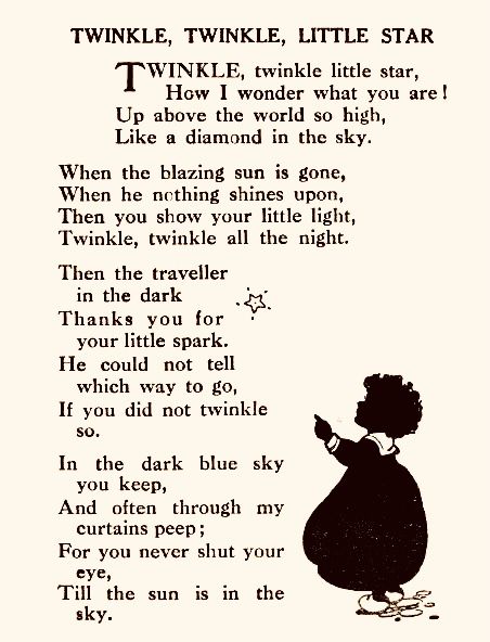 #poem #poetry #stars #words Nursery Rhymes Poems, Old Nursery Rhymes, Rhymes Lyrics, Nursery Rhymes Lyrics, Childrens Poems, Nursery Songs, Childrens Poetry, Kids Poems, Preschool Songs