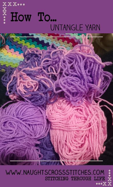 How To Untangle Yarn Sashay Crochet, Crochet Organizer, Yarn Organization, Knitting Inspiration, New Love, Crocheted Item, For Today, Crochet Tutorial, I Decided