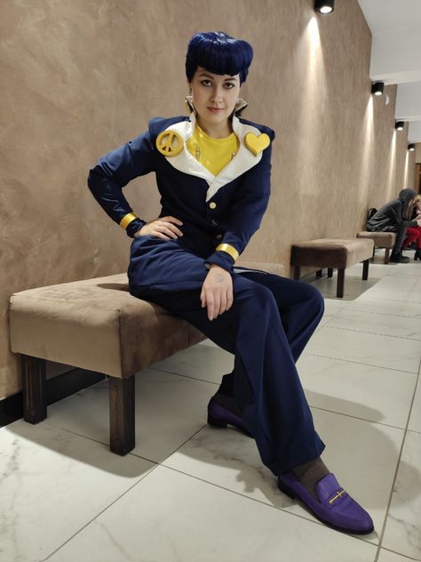 Jojo bizarre adventures cosplay Josuke Higashikata  Me in instagram: https://instagram.com/anri_vaien_cosplay?igshid=1rf5y30cmqj7l Bookweek 2024, Josuke Cosplay, Jojo Cosplay, Josuke Higashikata, Chinese Grand Prix, Outfit Png, Taylor Greene, Jojo Bizzare Adventure, Cosplay Ideas