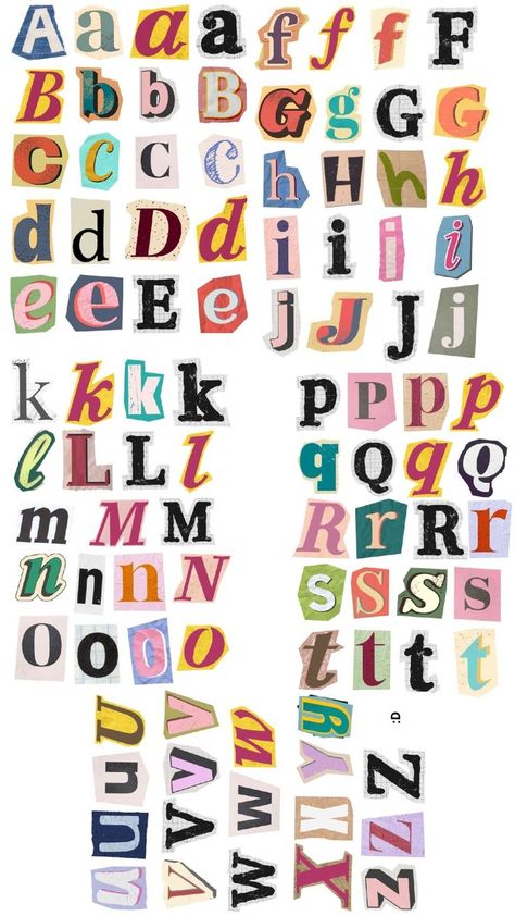 Letter S Magazine Cutout, S Sticker Letter, Scrapbook Letters Canva, Alphabet Stickers Printable, Magazine Letters Printable, Dopamine Journal, Collage Letters Png, Magazine Letter Cutouts, Magazine Cutout Letters