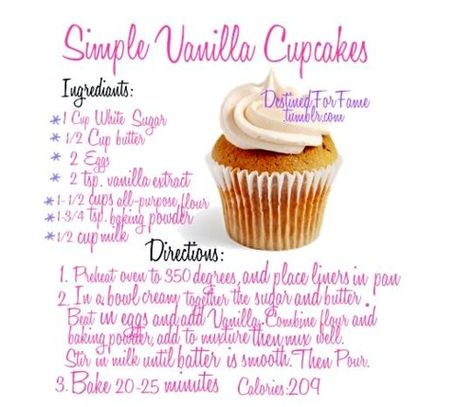 Cupcakes Take The Cake: Simple Vanilla Cupcakes Recipe Vanilla Cupcakes Recipe, Easy Vanilla Cupcakes, Dessert Recipes Cookies, Easy Cupcake Recipes, Vanilla Cupcake Recipe, Easy Cupcakes, Cupcake Recipe, Cupcakes Recipe, Chocolate Pecan