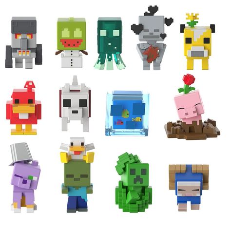 Buy Minecraft Mini-Figure Blind Box Wave 19 Case at Entertainment Earth. Mint Condition Guaranteed. FREE SHIPPING on eligible purchases. Shop now! #sponsored, , #Sponsored, #Figure, #Blind, #Minecraft, #Mini, #Case Minecraft Merch, Minecraft Figures, Sculpt Ideas, Hampers Idea, Bubble Crafts, Minecraft Bday, Minecraft Bedroom Decor, Minecraft Mini Figures, Minecraft Toys