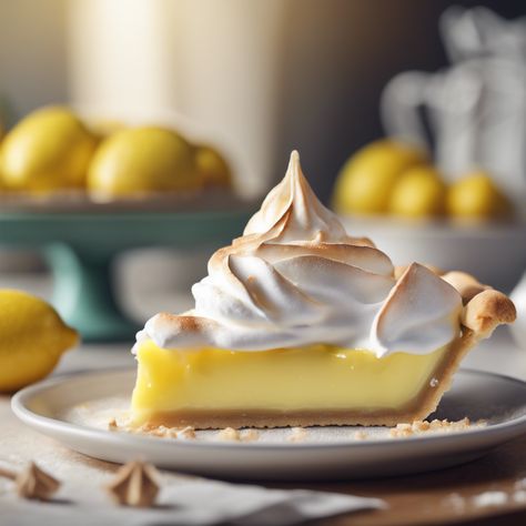 Lemon Meringue Pie Recipe Lemon Meringue Pie Recipe, Easy Lemon Meringue Pie Simple, German Apple Strudel Recipe, Healthy Lemon Meringue Pie, Deep Dish Lemon Meringue Pie, Mile High Lemon Meringue Pie, Lime Meringue Pie, Clear Lemon Meringue Pie, Almond Jelly