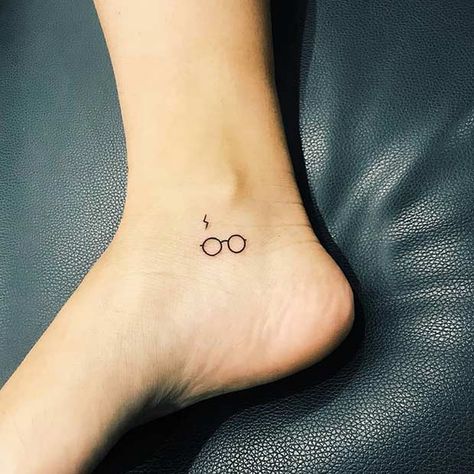 47 Cool and Magical Harry Potter Inspired Tattoos | Page 3 of 5 | StayGlam Harry Potter Inspired Tattoos, Small Harry Potter Tattoo, Tiny Harry Potter Tattoos, Diy Tattoo Permanent, Tiny Tattoos For Women, Hp Tattoo, Potter Tattoo, Tattoo Trend, Inspired Tattoos