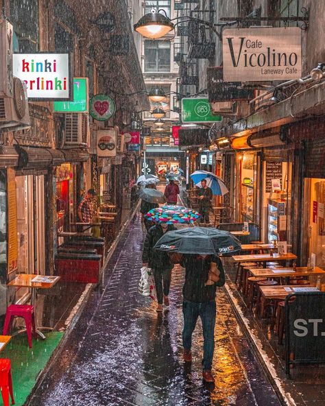 When It Rains, Old Soul, Rainy Days, Dark Academia, Rainy Day, Times Square, Melbourne, Australia, Travel