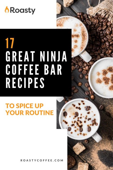 Ninja Espresso And Coffee Barista Recipes, Ninja Dualbrew Pro Coffee Recipes, Ninja Dual Brew Pro Recipes, Chocolate Iced Coffee Recipe, Coffee Bar Recipes, Coffee Maker Recipes, Speciality Coffee Recipes, Ninja Coffee Bar Recipes, Barista Recipe