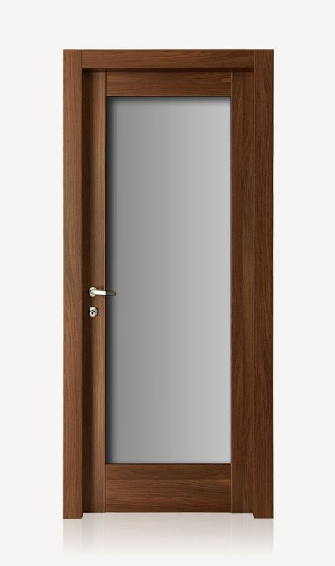 INCONTRI | Assembled laminated interior doors | Braga S.p.a. Flush Door With Glass Design, Door Design Glass Wood, Wooden With Glass Door, Flush Door With Glass Design Modern, Bathroom Flush Door Design, Doors With Glass Panels Interior, Bedroom Glass Door Design, Glass And Wooden Door, Glass Doors For Bathroom