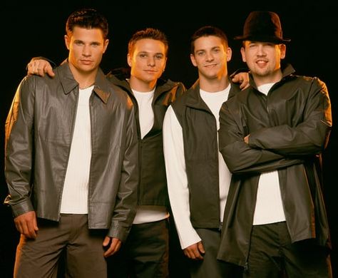 98 Degrees, circa 1995. 90s Musicians, 98 Degrees Band, Drew Lachey, 98 Degrees, Joey Fatone, Nick Lachey, Glory Days, Celebrity Red Carpet, Dancing With The Stars