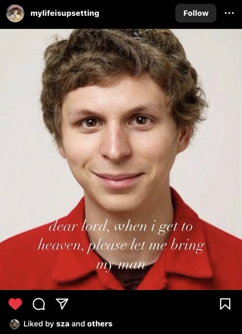 Sza michael cera aesthetic core Michael Cera Meme, Cera Ve, Pregnant Man, Scary Dreams, Manic Pixie, Michael Cera, Charlie Puth, My Spirit Animal, Scott Pilgrim