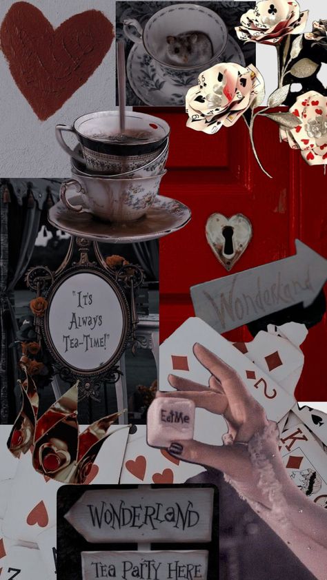 Alice in wonderland mood board White Rabbit, Create Collage, Creative Play, Alice In Wonderland, Tea Time, Tea Party, Mood Board, Collage, White