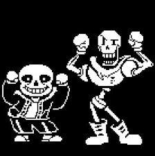 Sans Papyrus, Skeleton, Art