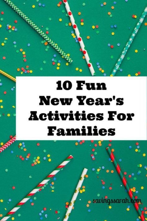 Check out these entertaining New Year's Activities that the whole gang will enjoy. Who says New Year's celebrations are just for adults. #newyears #newyearseve New Years Family Activities, New Year Activities For Adults, New Years Activities For Adults, New Years Day Activities, New Years Crafts For Adults, New Year Games For Adults, New Year's Eve Crafts, New Year's Eve Activities, January Activities