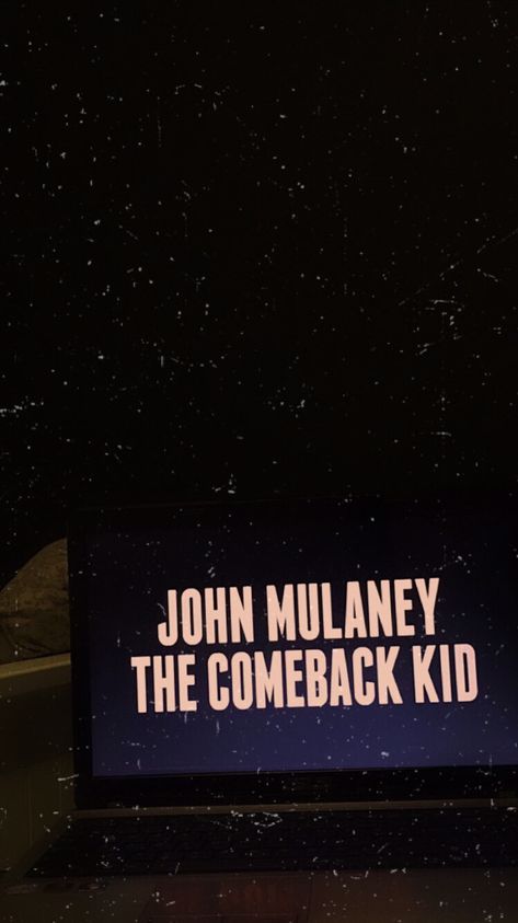 John Mulaney Wallpaper, John Mulaney Aesthetic, Comeback Kid, Street Smarts, The Comeback, John Mulaney, Street Smart, 7 Rings, Man Humor