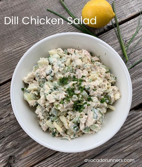 Cucumber Dill Chicken Salad, Lemon Dill Chicken Salad, Dill Chicken Salad Recipe, Chicken Salad With Dill Recipe, Chicken Salad Recipe Dill, Chicken Salad Dill, Chicken Salad With Dill, Chicken With Dill, Chicken Salad Chick Recipe Copycat