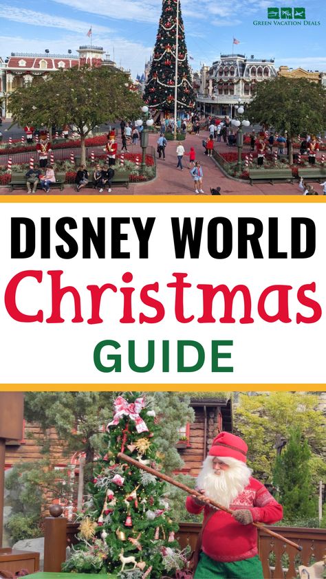 Walt Disney World Christmas Guide Disney At Christmas, Christmas At Disney World, Disney Christmas Vacation, Christmas At Disney, Christmas Tips, Fort Wilderness, Disney World Christmas, Events Activities, Christmas Guide