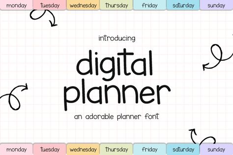 Digital Planner is a neat and casual handwritten font. Whether you’re using it for crafts, digital design, presentations, or making greeting cards, this font has the potential to become your favorite go-to font, no matter the occasion! Try before you buy Digital Planner font for iOS, Android, macOS, or Windows for free, or you can […] The post Digital Planner Font appeared first on Free Font Download. Planner Fonts, Cute Font, Planner Writing, Best Script Fonts, Font Digital, Phone Mockup, Cute Fonts, Making Greeting Cards, We're Hiring