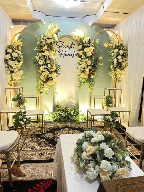 Dekor Lamaran Simple Elegant, Decor Akad Nikah Simple, Decor Lamaran Simple, Dekor Engagement Simple, Background Lamaran, Dekor Lamaran Simple Dirumah, Dekor Akad Nikah, Dekor Engagement, Decor Lamaran