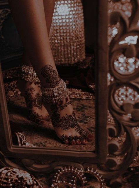 Rudra was my love and so was I for him until I came to know that ever… #historicalfiction #Historical Fiction #amreading #books #wattpad Henna Bridal Designs, Henna Leg Designs, Hand Art Henna, Henna Hand Art, Morocco Henna, Henna Wrist, Nails Indian, Henna Leg, Aesthetic Indian