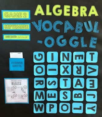 Setting Up a Math Classroom that Works for Teens Interactive Math Bulletin Boards, Latin Vocabulary, Algebra Games, Vocabulary Ideas, Math Bulletin Boards, High School Math Classroom, Middle School Math Classroom, Math Boards, Math Education