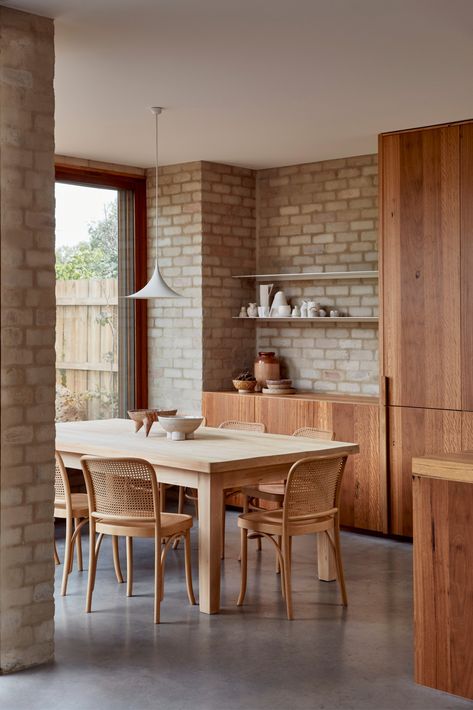 Northcote House No. 3 by Ancher Architecture Office and Pipkorn Kilpatrick - Project Feature - The Local Project - The Local Project Loft Ceiling, Kitchen Dinning Room, Victorian Buildings, Front Rooms, The Local Project, House No, Kitchen Dinning, Architecture Office, Commercial Interior Design