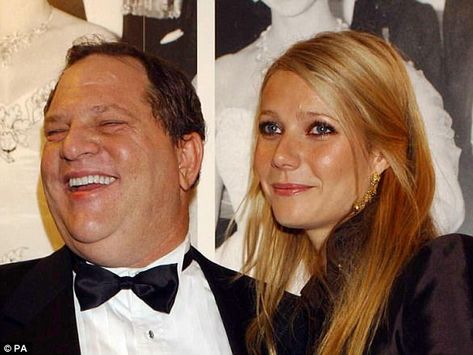 Paltrow (pictured with Weinstein in 2002) told the New York Times that when she was 22 Weinstein touched her and suggested having joint massages in the bedroom Minka Kelly, Harvey Weinstein, Uma Thurman, Italian Actress, French Actress, Kate Beckinsale, British Actresses, Gwyneth Paltrow, The New Yorker