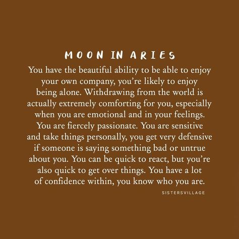 Aries Moon Sign Meaning, Traits & Characteristics | YourTango Moon Sign Meaning, Aries Moon Sign, Quick To Anger, Aries Moon, Moon In Aries, Astrology Meaning, Aries Quotes, Aries Zodiac Facts, Aries And Libra