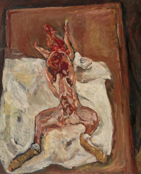 Chaim Soutine, Barnes Foundation, Rabbit Painting, Vulture Culture, Classic Paintings, Weird Creatures, Post Impressionists, Canvas Paper, Modern Painting