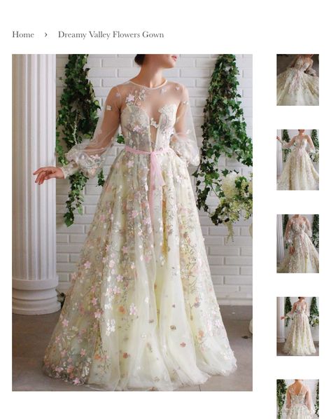 Matoshi Wedding Dress, Teuta Matoshi Wedding Dress, Teuta Matoshi Wedding, Flower Gown, Teuta Matoshi, Valley Flowers, Fairytale Dress, Perfect Wedding, Ball Gowns