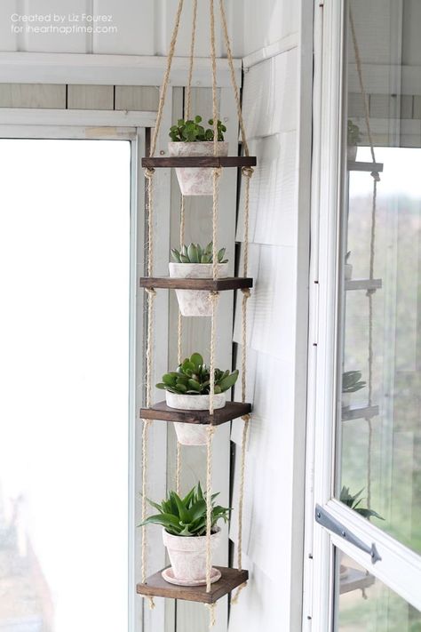 Window Shelf, Trendy Plants, Bathroom Window, Plant Display, Apartment Patio, Bathroom Plants, Bedroom Plants, Room With Plants, Hanging Planter