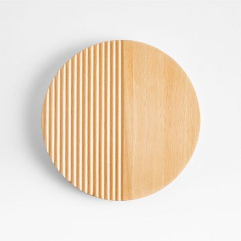 Inspired by our best-selling Hanno salt and pepper collection, this trivet features the same tactile appeal, natural beechwood and on-trend fluted detail. The round of wood is smooth on one side and textured with fluting on the other. Designed to protect counters, tables and buffets, the trivet is a timeless balance of beauty and practicality.By choosing FSCr-certified products, you are supporting responsible management of the world's forests.   • FSCr-certified beechwood  • Hand washing recomme Natural Coasters, Wood Kitchen Utensils, Ceramic Trivet, Wood Trivets, Spoon Rests, Cheese Boards, Wooden Coasters, Wood Products, Kids Room Design