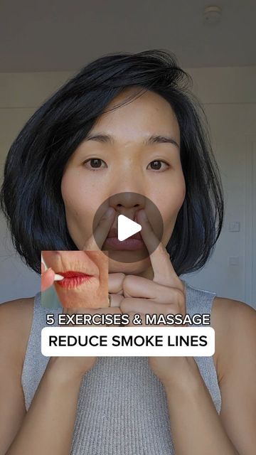 Trinh Georg on Instagram: "Facial exercises and gua sha massage are natural methods that can help reduce mouth wrinkles and smoke lines. By strengthening and stretching muscles around the mouth, promoting blood circulation, facial exercises can improve tone and firmness. 

Gua sha massage, with its gentle scraping technique, can alleviate tension and stimulate collagen production, diminishing the appearance of lines and wrinkles over time. 

Consistency and proper technique are key to seeing results with these practices.

For each exercise/massage move, do 20 seconds x 3. Once or twice a day. Remember to take before and after photos to easily see changes 🥰❤️

#reducewrinkles #mouthwrinkles #smokelines #trinhgeorgg #faceyoga #FaceExercise #trinhgeorg" Upper Lip Wrinkles, Mouth Wrinkles, Face Yoga Facial Exercises, Gua Sha Massage, Facial Yoga, Lip Wrinkles, Face Exercises, Facial Exercises, Natural Body Care