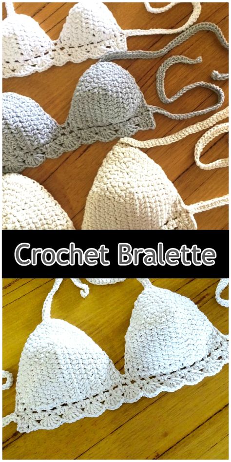 Crochet Bralette Top, Bohemian Beach Style, Crochet Idea, Crochet Bra, Crochet Bralette, Top Bra, Womens Halter Tops, Bralette Top, Crochet Crop