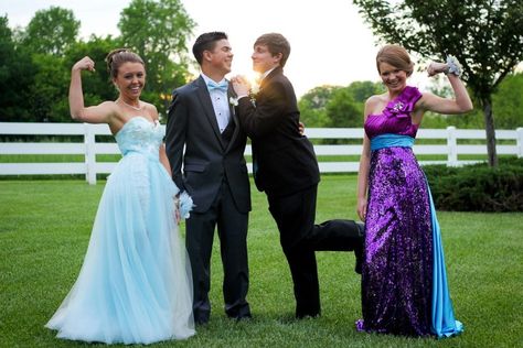 Funny Group Prom Pictures, Hoco Group Pictures Funny, Funny Prom Poses, Fun Prom Pictures, Jobs Pictures, Homecoming Pics, Hoco Poses, Prom Pictures Group, Hoco Pictures